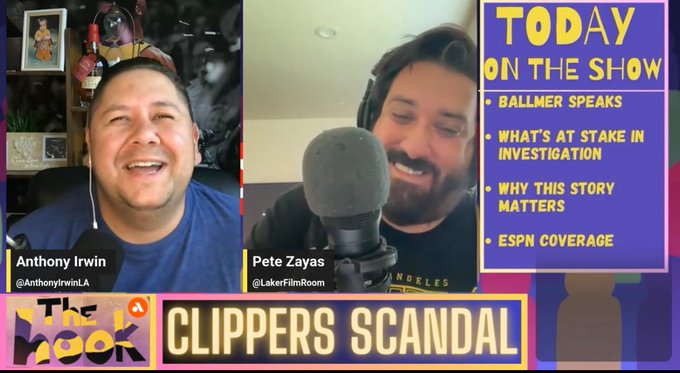 打起来~ 湖记紧密关注快船丑闻！船记怒喷：小丑！