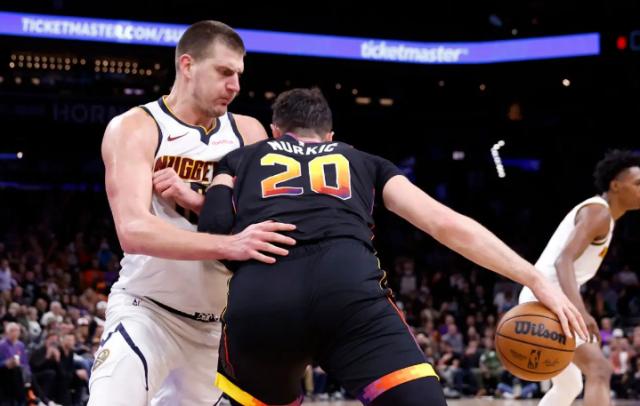 对轰约基奇！弩机比艾顿更强硬 太阳真没亏